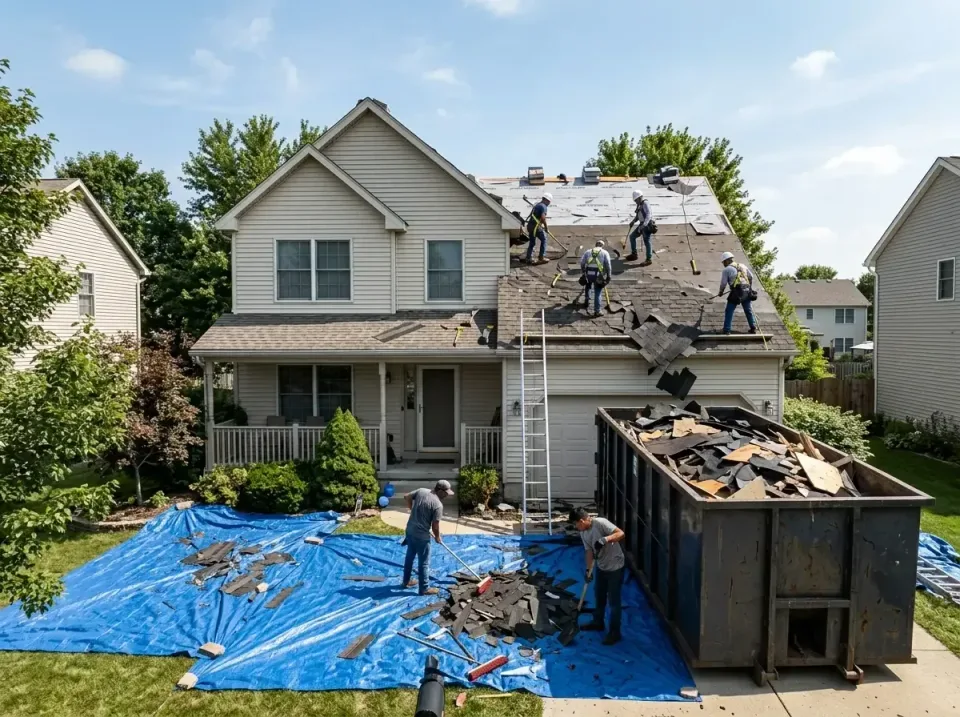 roof-replacement-debris-remova-004 — frequently asked questions, Cheapest Dumpster Rentals in Elmwood Place, OH